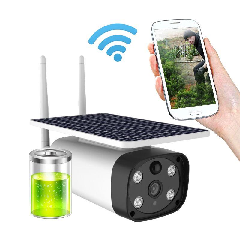Kamera HD-IP 4G GSM Smart Solar Podczerwień i Bateria Chmura 2.0 Megapikselowa Full HD 1920x1080p YS8 Biała