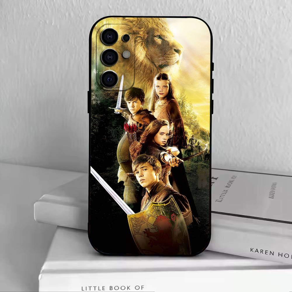 

The Chronicles of N-Narnia Phone Case Black Silicone Soft For Samsung S25,S24,S21,S22,S23,S30,Ultra,S20,Plus,Fe,Lite Samsung S24Plus