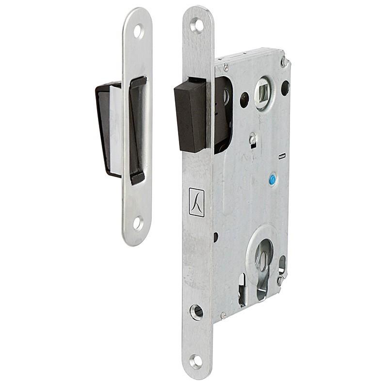 CERRADURAS Y BISAGRAS MAGNETIC LOCK B-TWIN C85 E50 CR.SAT YALE CYLINDER A 85mm. CLOSED/INCLUDED.