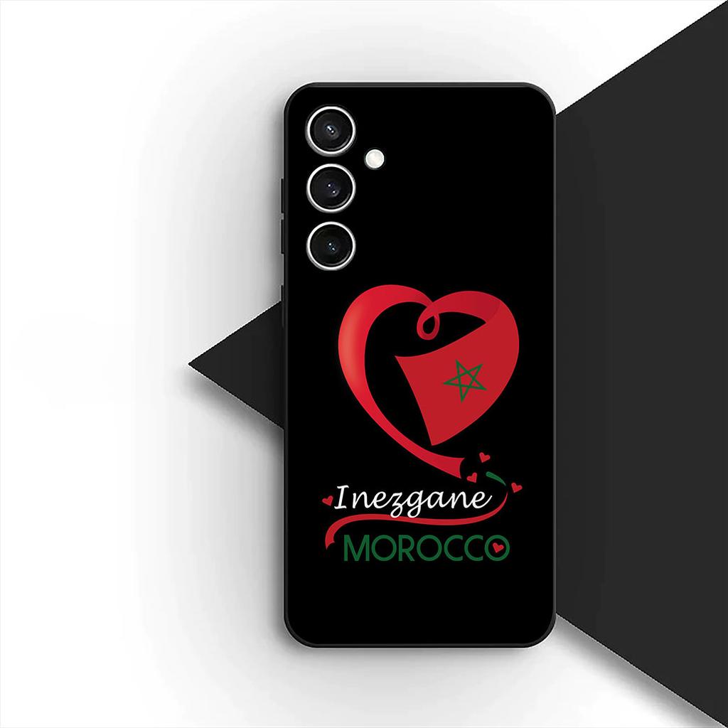 Morocco Flag Silicone Cover for Xiaomi Redmi Note 12 11 10 Pro 10A 10C 12C 13C Note12 12Pro Coque Phone Case