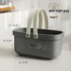 Plastic Bath and Storage Basket for Students