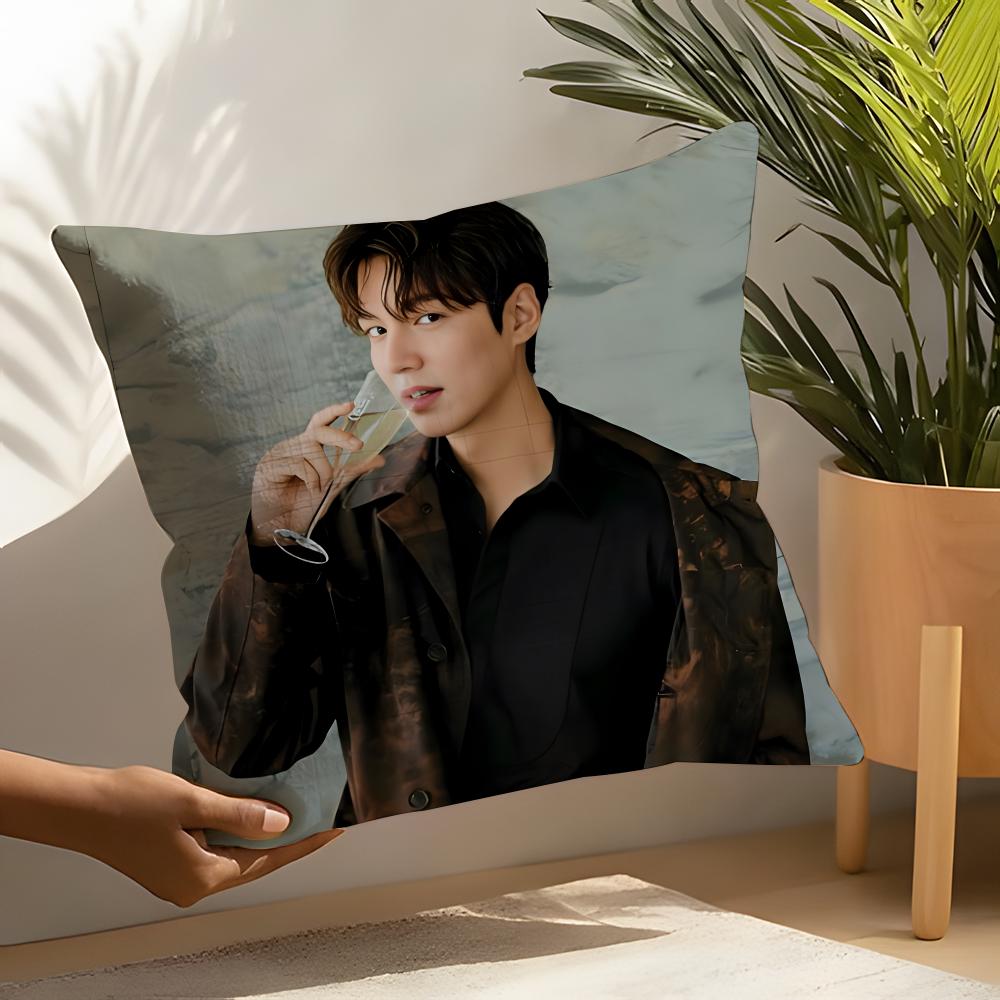 Popular Korean Actor Lee Mminho Pillow Case Home Living Room Decoration Linen Pillow Cases Cushion Cover
