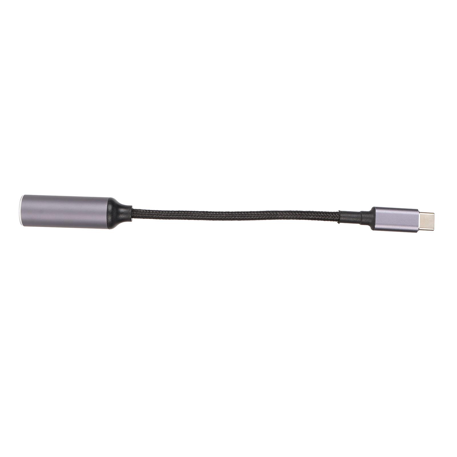 

DC 5.5mmx2.1mm Female Input to Type C Male PD Кабель для зарядки 100W DC5521 to USB C Кабель с PD