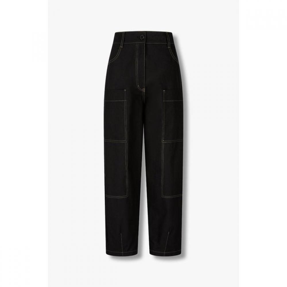 Studio Tomboy Pocket Detail Back Banding Pants  9175231982ar 