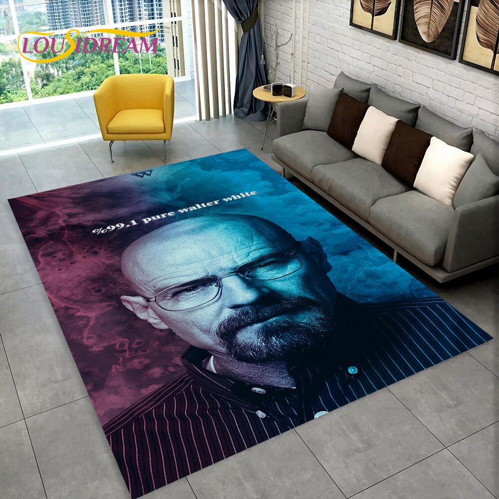 Breaking Bad Walter Hartwell Area Rug,Carpet Rug for Home Living Room Bedroom Sofa Doormat Decor,kids Play Non-slip Floor Mat 3D