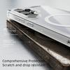 For Samsung Galaxy S25 Case Compatible with MagSafe Anti Scratch Clear TPU PC Phone Back Cover