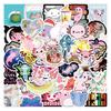 50pcs Animal Cute Axolotl Graffiti Stickers Cartoon Decals Diy Suitcase Phone