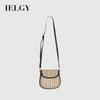 Women's Korean Style All-match Simple Retro Plaid Messenger Bag