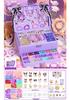 Kids' DIY Glazed Crystal Bead Bracelet & Necklace Craft Set