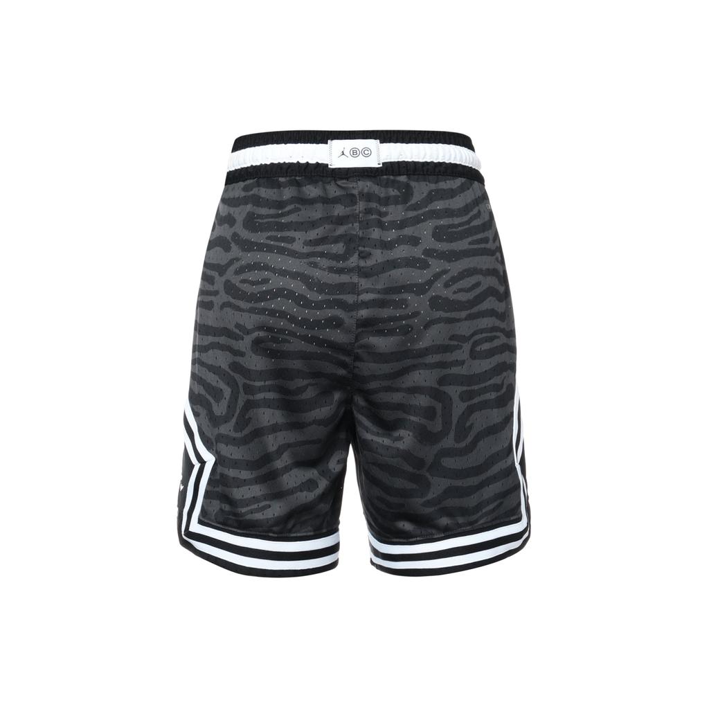 Jordan Dri-Fit Sport BC Diamond Breathable Zebra Print Shorts Men Bottoms Black DM2819-010