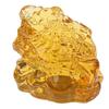 Chinese Yellow  Feng Shui Lucky Cat Fortune Frog Gift Home Decorations
