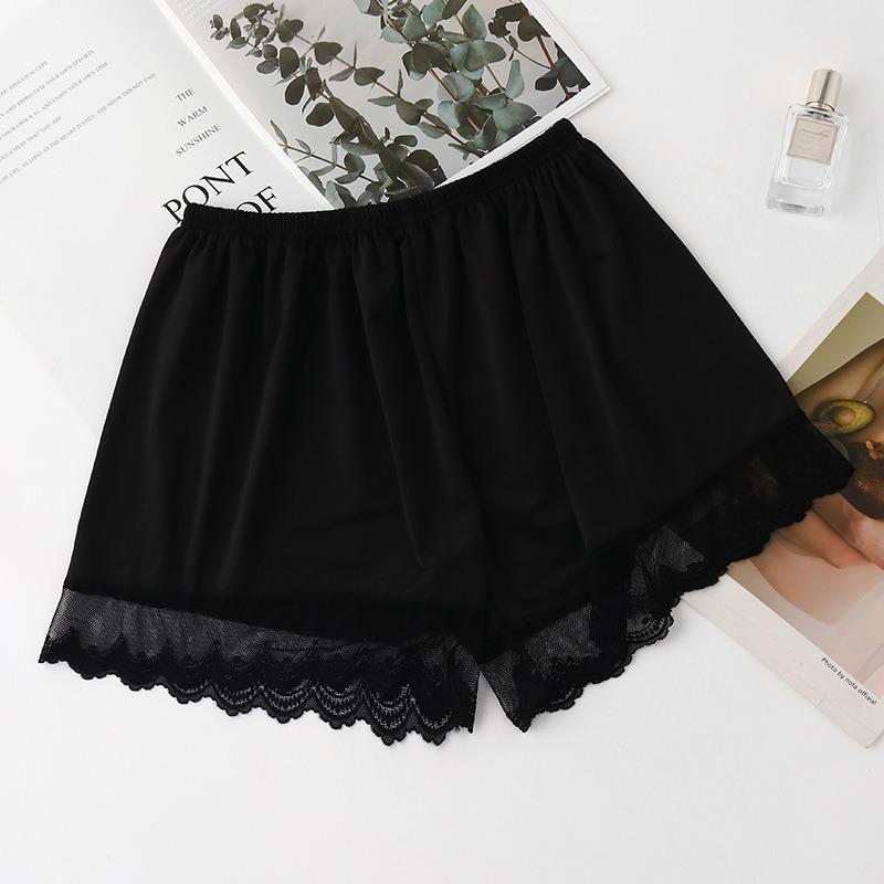 In Summer, Women's Safety Pants Can Be Worn Outside To Prevent Naked Three-point Lace Shorts Thin and Loose