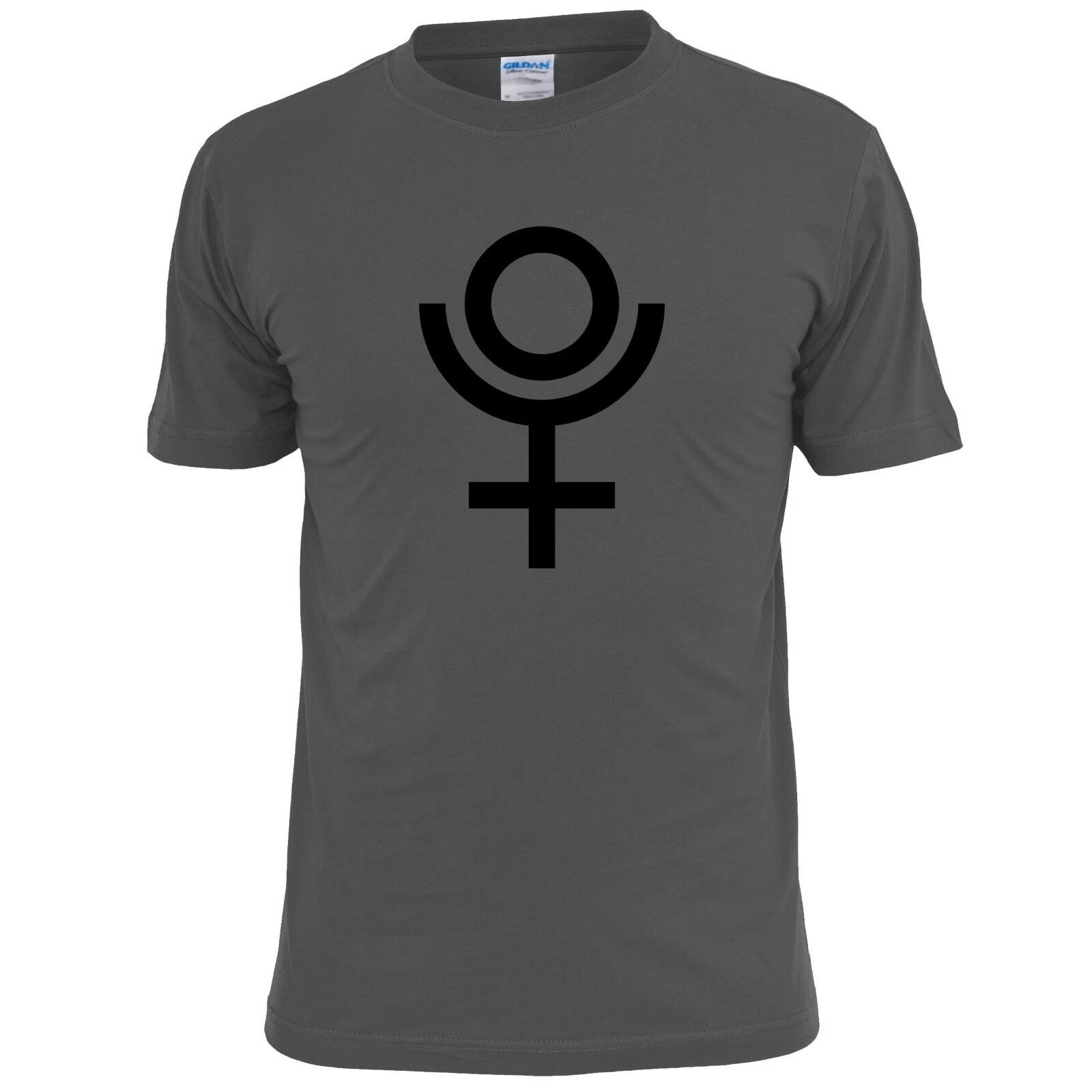 

Mens Pluto Planet Symbol T shirt Space Astrology 3XL