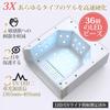 Artist 2026 Latest Gel Nail NAILGIRLS 150W LED UV Light for Compatible with All 36 Fast Curing Automatic Japanese Instruction Suitable for Hands and