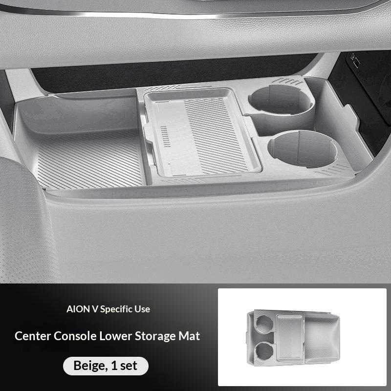 Suitable for 26 Models of Gac Aion I60/aion V Under-center Console Storage Box Multi-functional Lower Storage Box Accessories