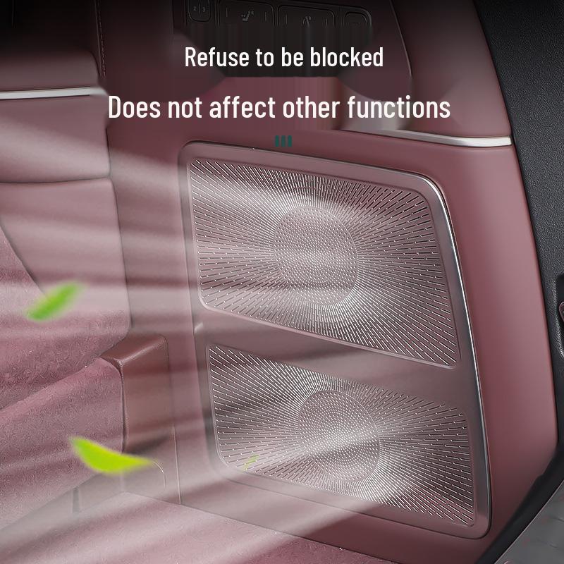 Compatible with 26 Nio ES8 models: Trunk Speaker Cover Vent Air Conditioning Dust Cover - Car Interior Modification Accessories