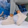 Fashion 2025 Winter Women Snow Boots Plush Warm Non Slip Shoes Ladies Flats Sneakers Casual Slip on Female Ankle Boots Botas Mujer
