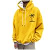 Men's Hooded Print Pattern Fashion Loose Men's And Women's Long Sleeve Hooded Sweatshirt