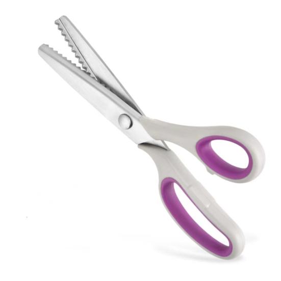 Stainless Steel Pinking Scissors Multipurpose Tailor Scissors Professional DIY Fabric Cutting Handheld Dressmaking Shears