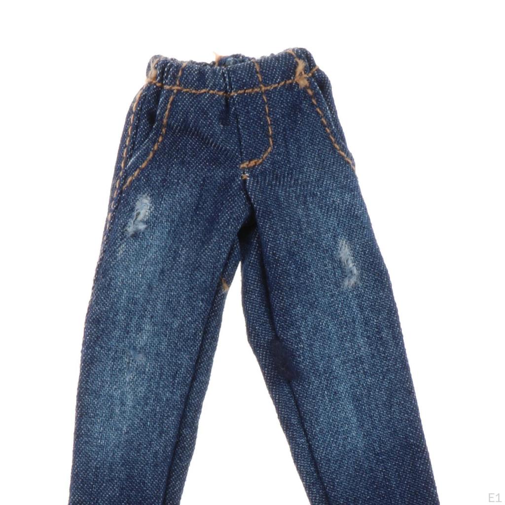 1/12 Doll Clothing Pants for 6 Inch Female Action Figures Accessories