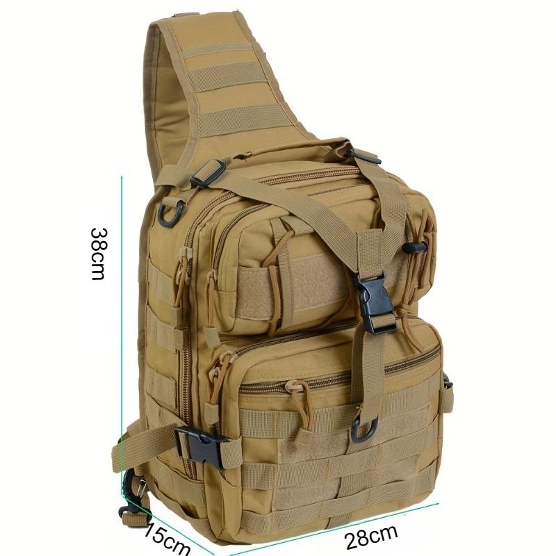 Tactical Sling Bag Chest Rig Bag for Cycling Camping Hiking Climbing Tactical Crossbody Backpack for Outdoor Patrol
