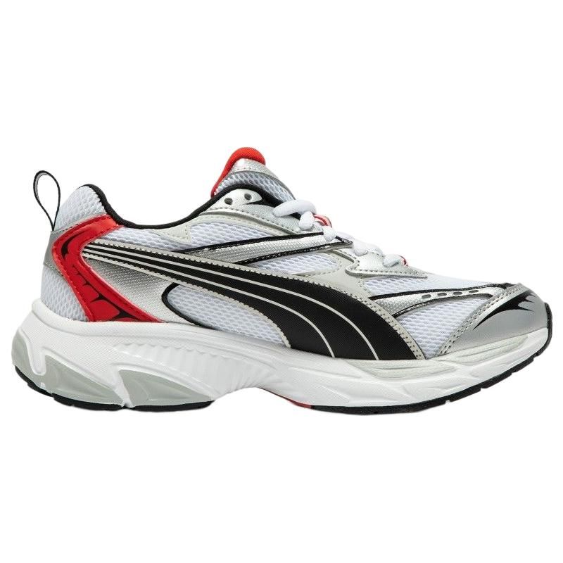 Puma Morphic Sports Comfort Low-Top Lifestyle Sneakers Unisex Sneakers White Black Red 392724-06