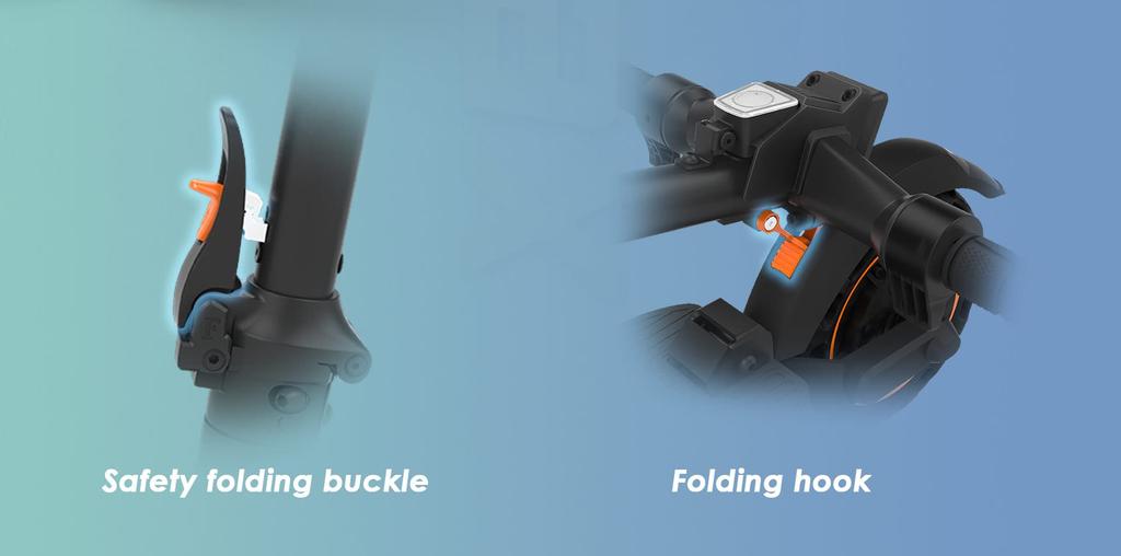 KuKirin S1 Max 350W foldable electric scooter, 36V 10.4Ah, 39km range, 30km/h speed, suitable for city commuting