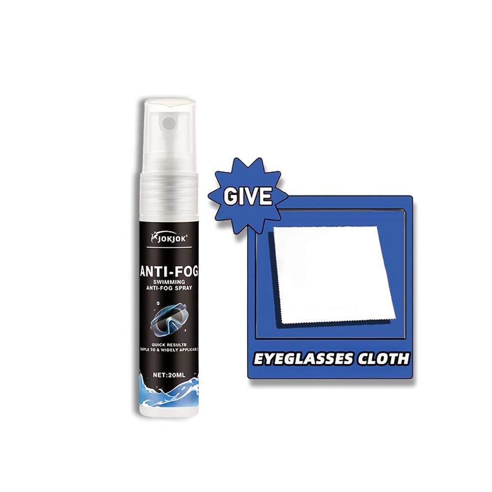 Premium Anti-Fog Spray for Diving | Suitable for Swimming Goggles, Diving Masks, and Eyeglasses with Glass Lenses | Say Goodbye