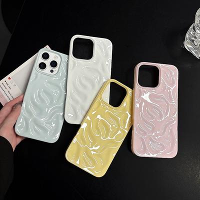 Luxuriöse glänzende Meteoritenmuster-Hülle für iPhone 16 15 14 13 12 11 Pro Max 3D-Bonbonfarbene Silikonhülle für iPhone 16 15 14 Plus