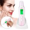Digital LCD Display   Skin Sensor Tester Facial Moisture Water Oil Analyzer White