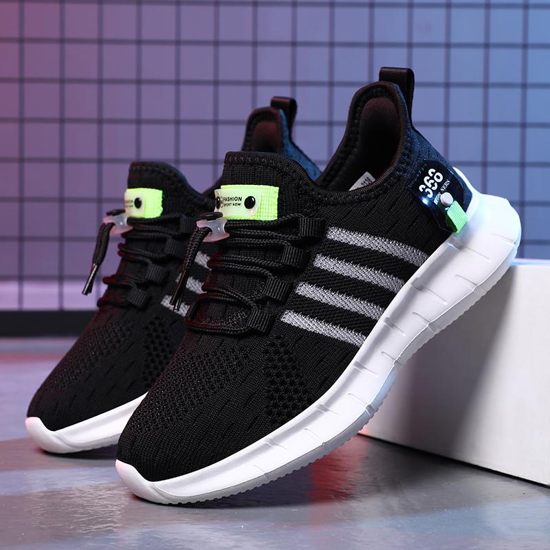 Kids Sport Shoes Children's Running Sneakers Breathable Lightweight Soft Non-slip Leisure Comfortable Boys Girls Casual Shoes