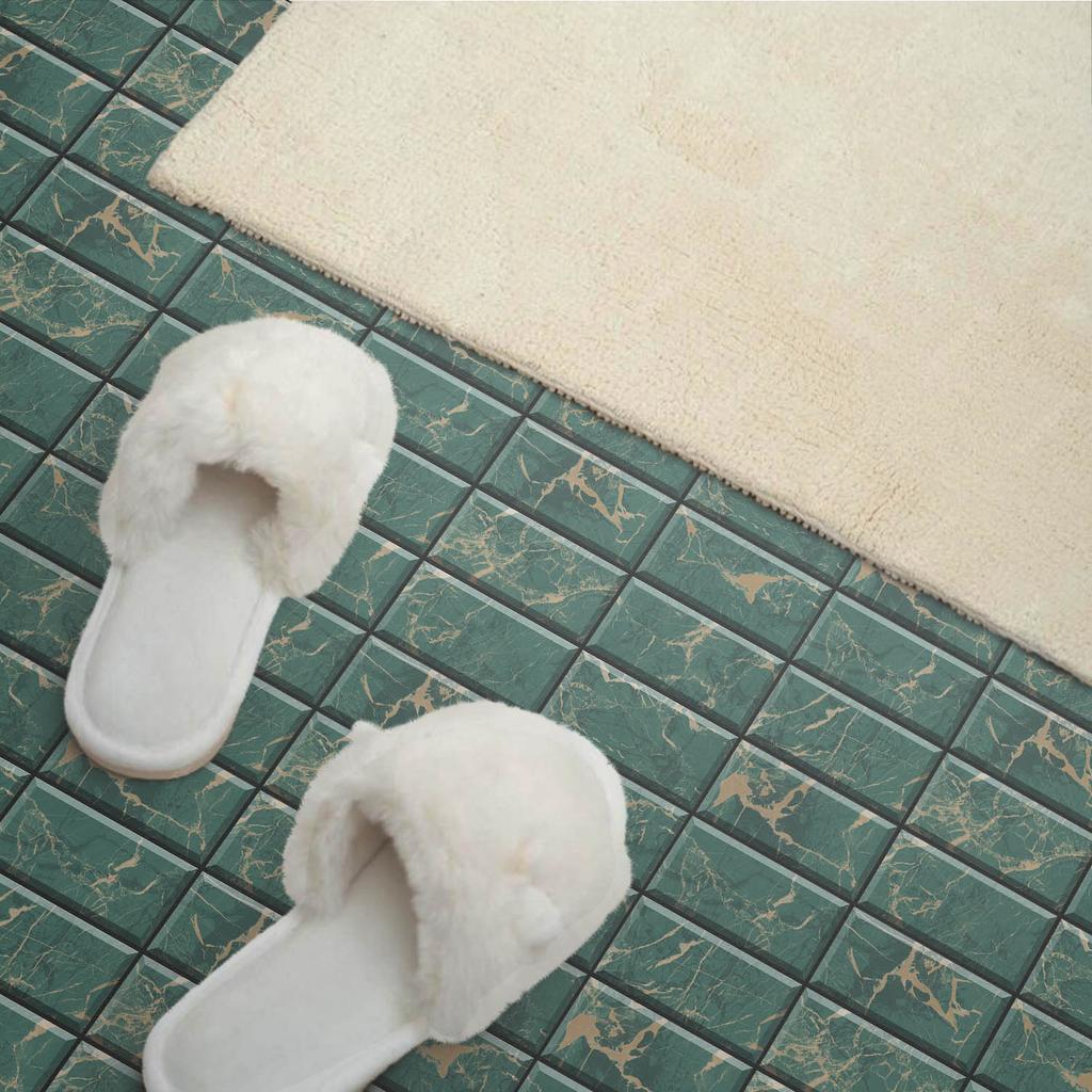 Vinyl Wall Tile Decoration For Office Marble Tile Pattern 10X40X20 Cm