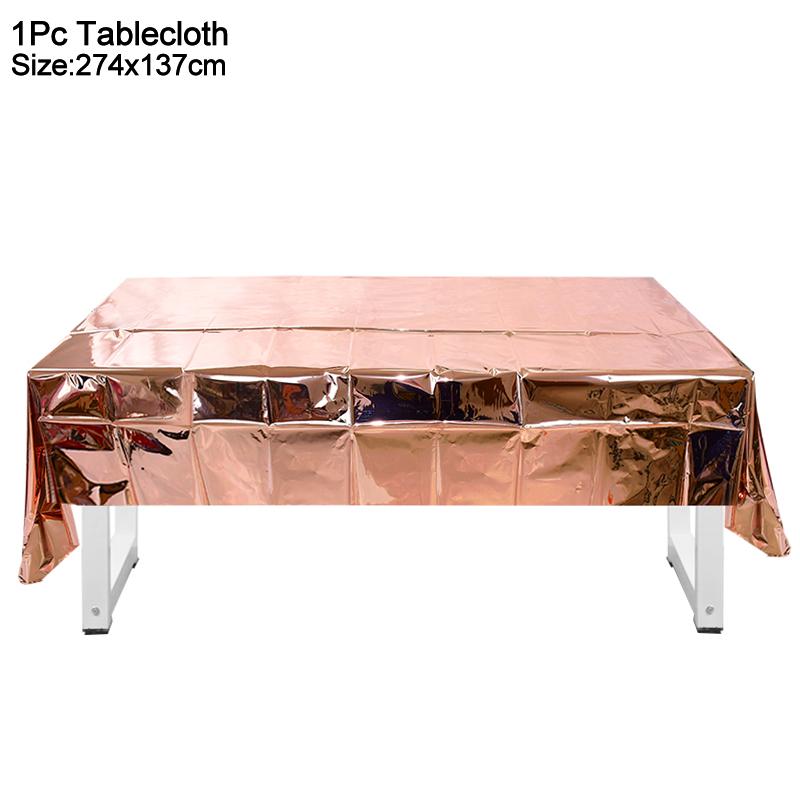 Rose Gold Party Einweg Geschirr Set Papier Platte Tasse Kinder Erwachsene Geburtstag Hochzeit Bachelorette Party Dekoration Baby Dusche