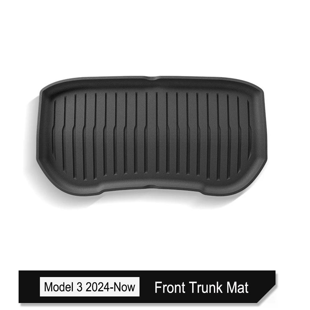 For Tesla Model 3 2026 2025 2025 Front Rear Trunk Mat Back Seat Backrest Protective Pads Cargo Liner Anti Dirty Mat Accessories