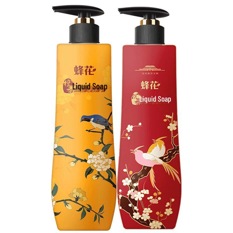 Bee Flower Lasting Fragrance Liquid Soap Twin Pack