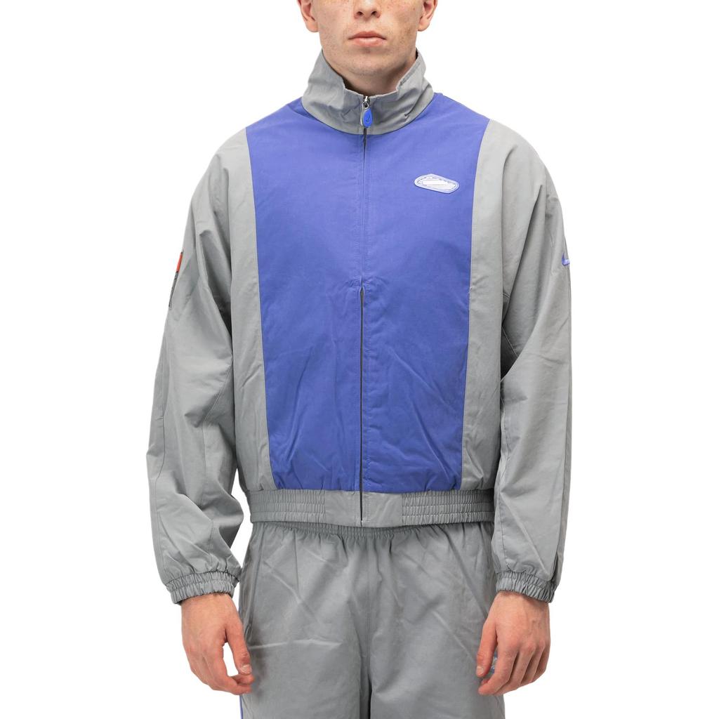 Men's Jacket Nike x Patta Track Jacket 'Particle Grey/Sapphire'