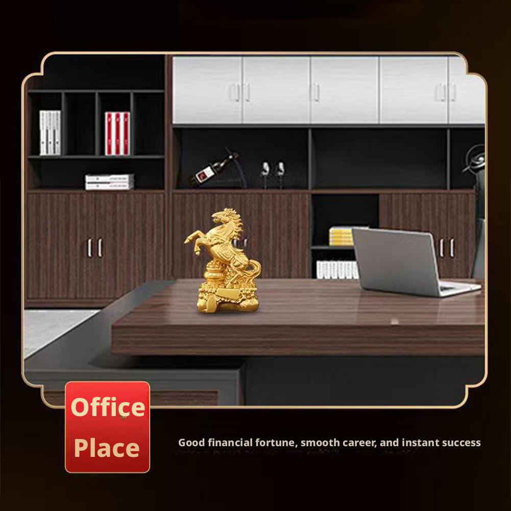 Rearing Horse Figurine Symbol Of Prosperity Charming Ornament Desktop Decorative Statue Decoration Gift Year Of Horse 2026