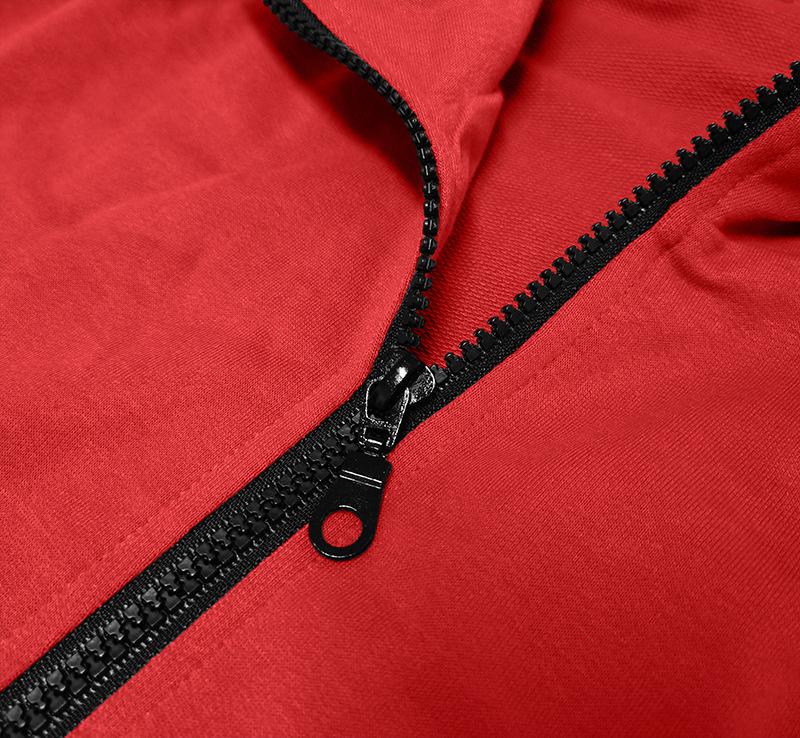 2025 Bestseller Men's Double-Layer Sleeveless Hooded Zipper Sweatshirt - Color Block Casual Fashion