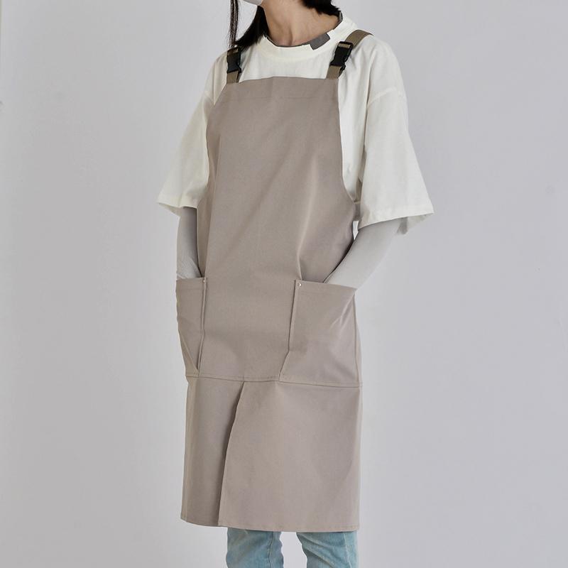 Korean Waterproof Apron Cafe Western Restaurant Kitchen Waiter Work Apron Household Apron