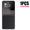 Font Back Screen Protectors for Samsung Galaxy Z Flip 7 HD Clear Tempered Glass Camera Lens Films for Samsung Galaxy Z Flip7