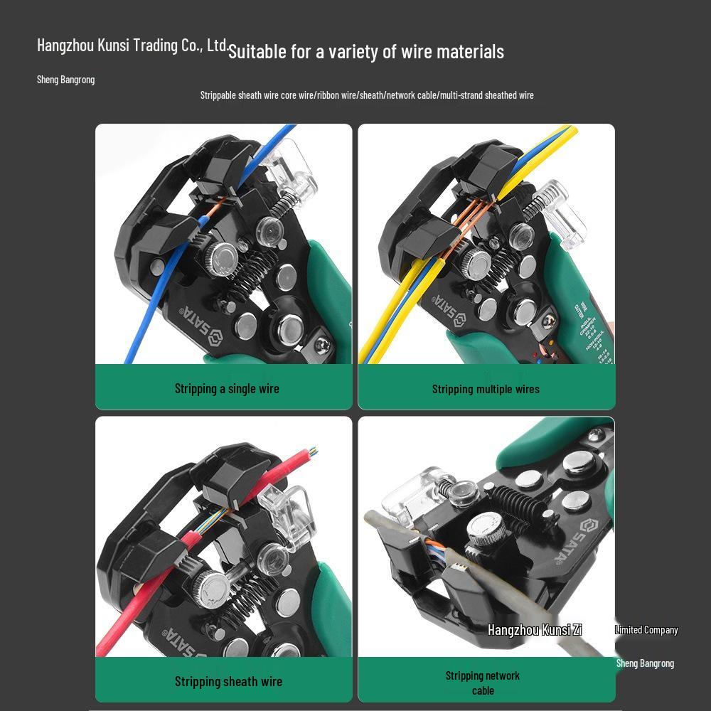 SATA Electrician's Automatic Multifunctional Wire Stripper and Crimper