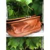 Small Leather Saddle Bag, Plain Front Leather Saddle Bag, Traditional Saddle Bag, Retro Brown Leather Purse, Fairtrade Leather Bag, EDC
