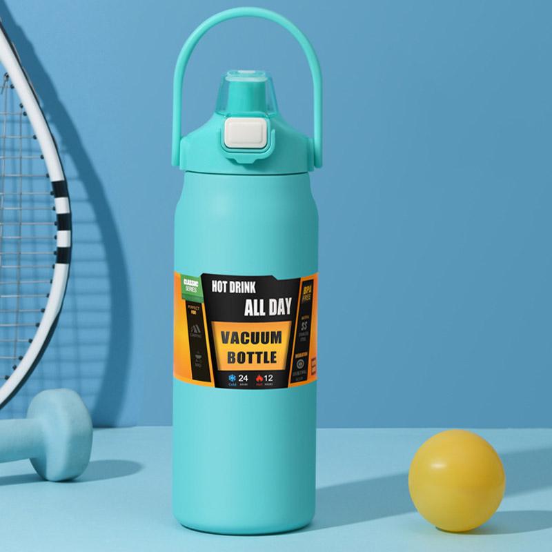 1500ml termoláhev z nerezové oceli přenosná termoska Velkokapacitní termoláhev na vodu skleněná termosky Venkovní vakuové baňky