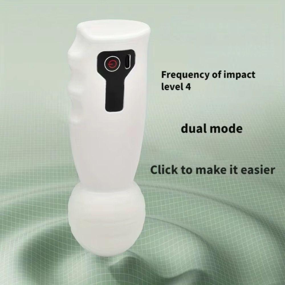 Wear Resistant Mini Fascia Massager Soft Massage Head Handheld Muscle Massage Machine  Neck