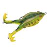 Przynęta Żaba Miękki Silikon Sztuczna Przynęta Żaba Grzmotu Przynęty Wędkarskie z Podwójnymi Śmigłami Złota
