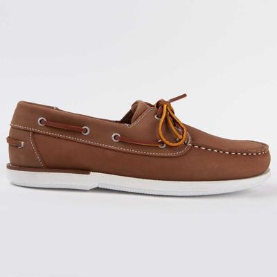 Men's Leather Casual Boat Shoe. Puranautic11 103029