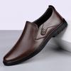 Loafer Summer Mens Comfortable Office Flats Genuine Leather Casual Dress Shoes Designer Black Brown Original Cowhide Men Loafers