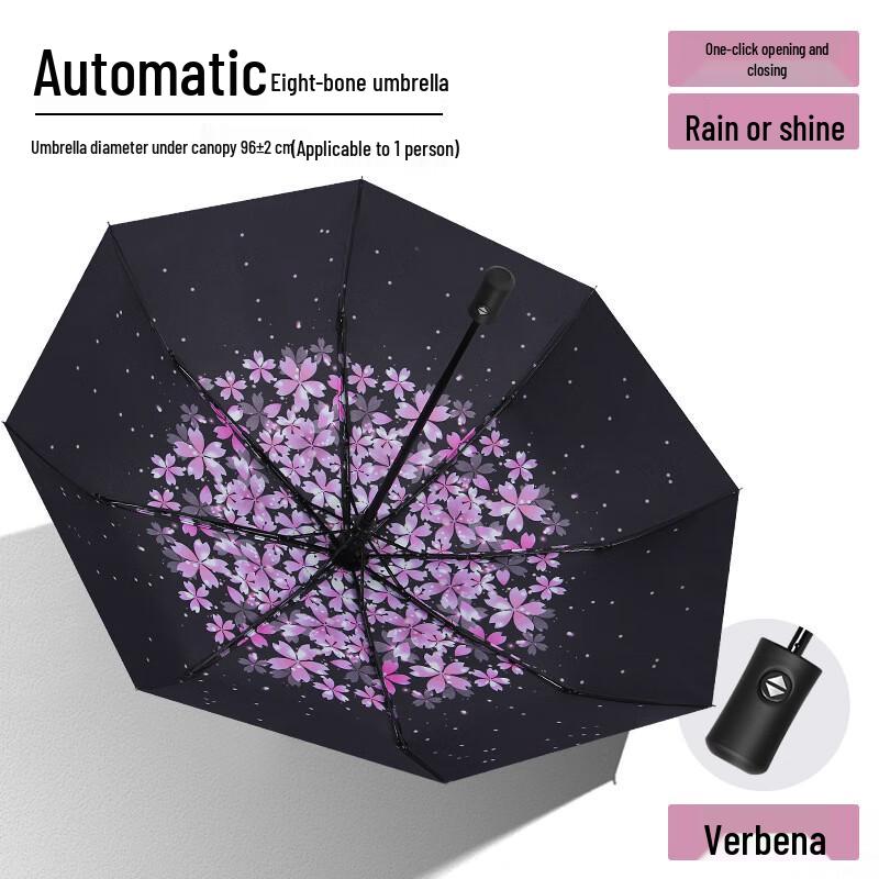 Shihuaji Automatic Folding Sun & Rain Umbrella