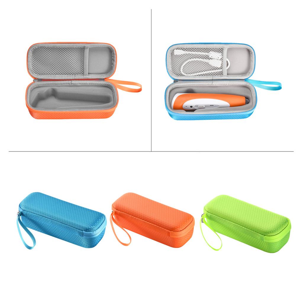 Universal Storage Case Portable Case Lightweight Pen Storage Box with Mesh Pocket for Tiptoi 00110 00112 00113 00114