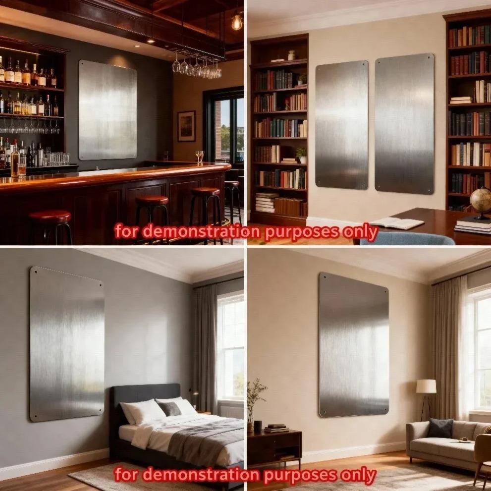 Vintage Metallväggkonst 8x12 Tum Elegant Blommig Dekor Vattentät Rostfri Förborrad Hängande Hem Kök Dekor